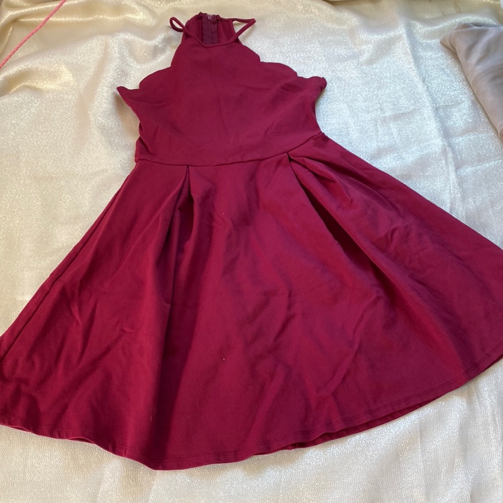 Charlotte Russe woman’s XS maroon dress